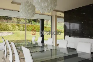 Foto 6 di 30: Vendesi elegante residenza contemporanea immersa nel verde alle porte di Bergamo