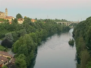 Foto 22 di 23: Vendesi porzione di Villa liberty con affaccio sul fiume