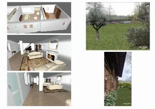 Foto 10 di 15: Tenuta-complesso in vendita a Mapello Bergamo Valtrighe