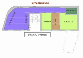 Foto 5 di 12: GANDINO: VENDESI STABILE DA RISTRUTTURARE