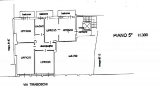 Foto 22 di 22: Centro Bergamo – Ufficio all’ultimo piano con vista su Città Alta e possibilità di cambio d’uso