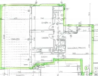 Foto 24 di 24: Ampio trilocale arredato con terrazzo vivibile e box